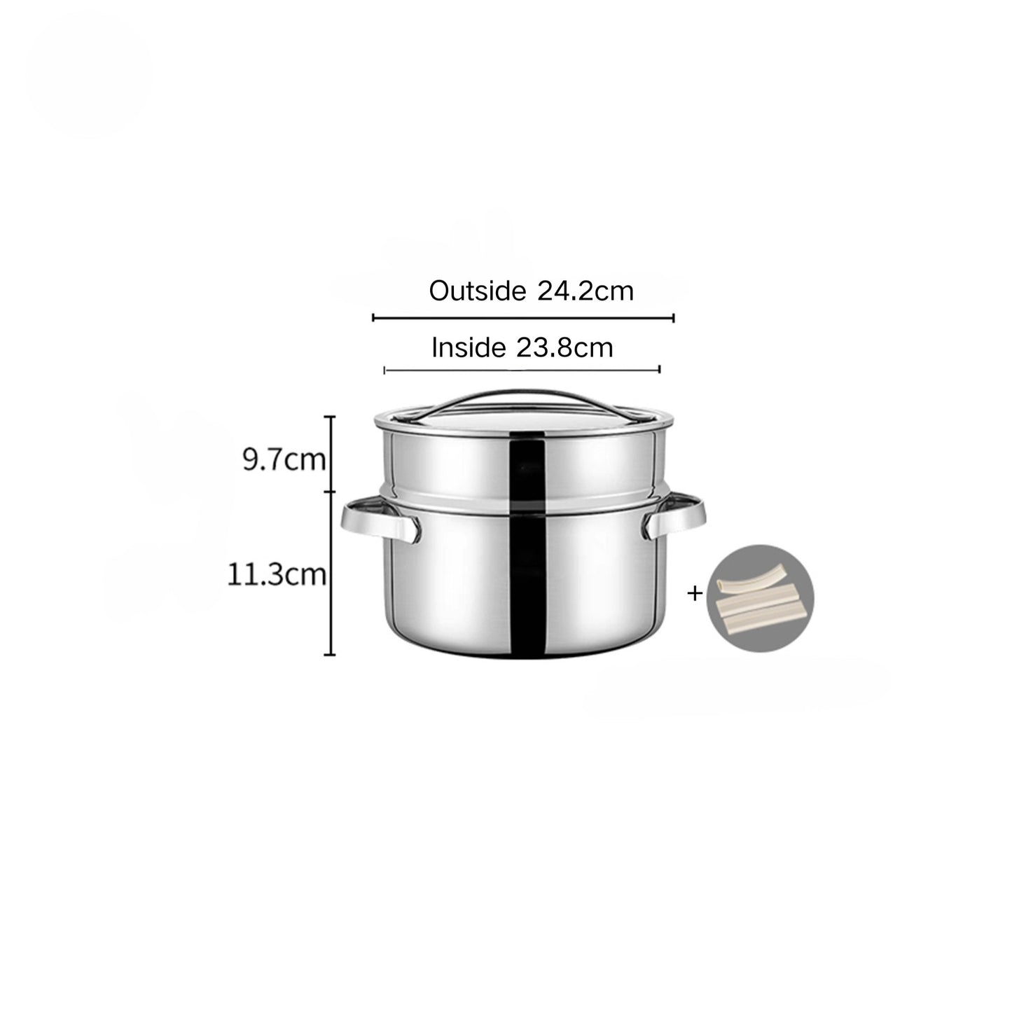 Soup pot with lid