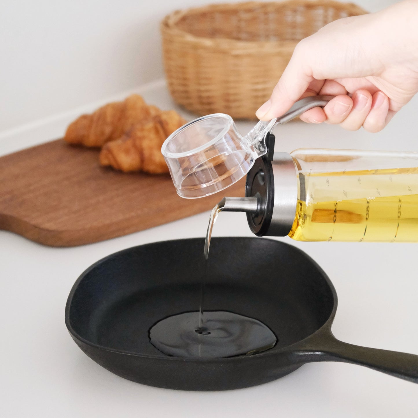 Glass Oil Pot