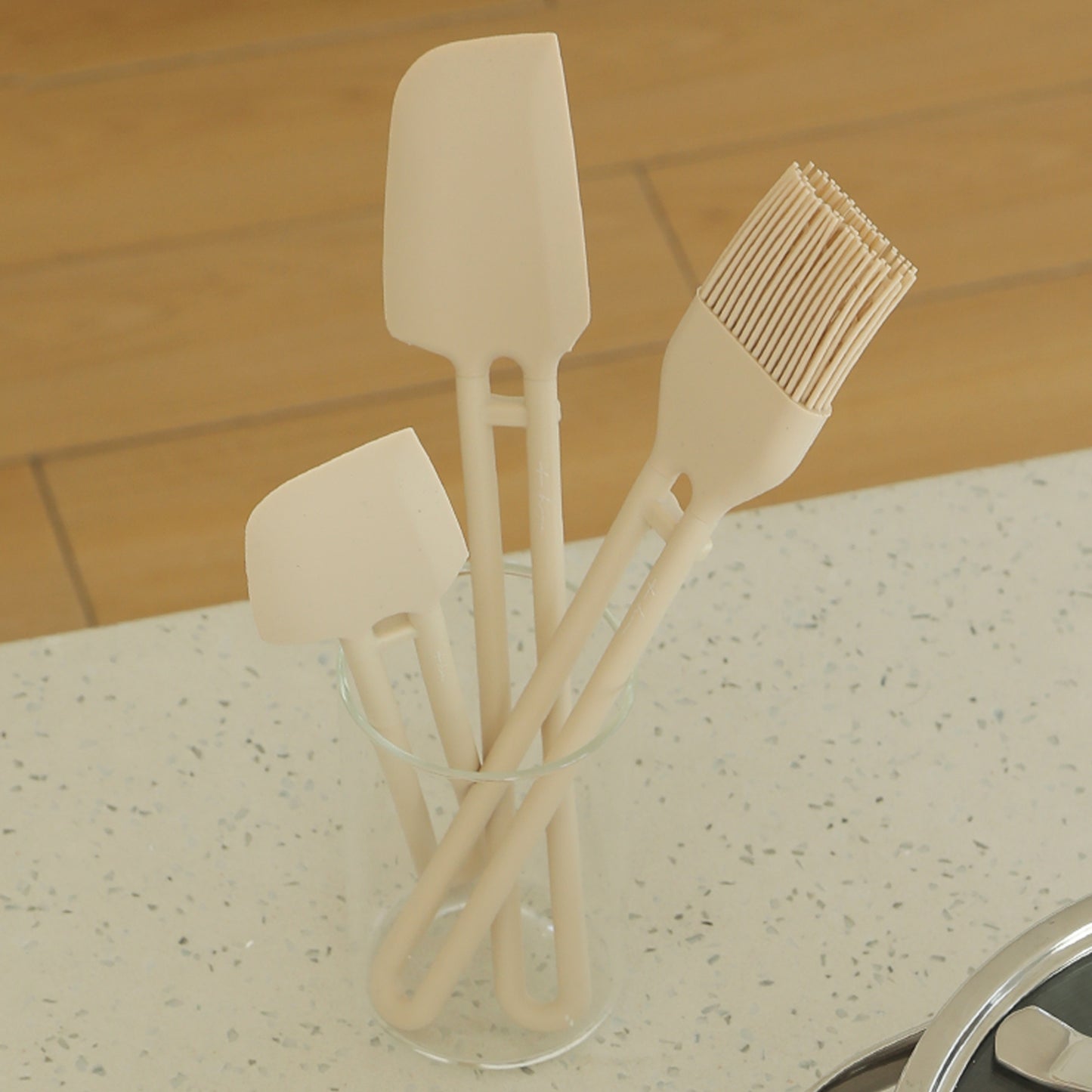 Silicone Scraper/Oil Brush