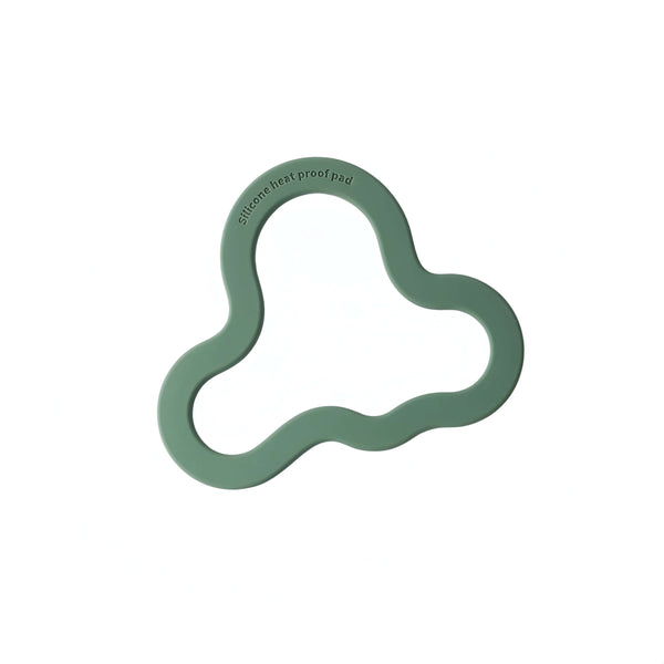 ubenkaku heat resistant trivet mat green