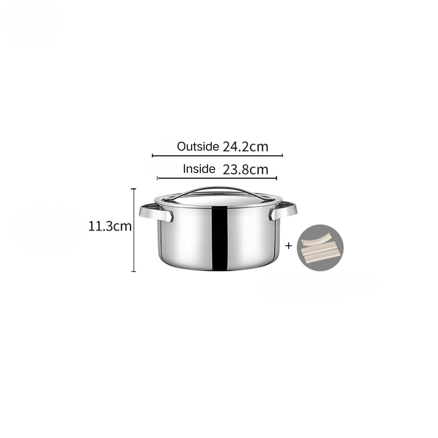 Soup pot with lid