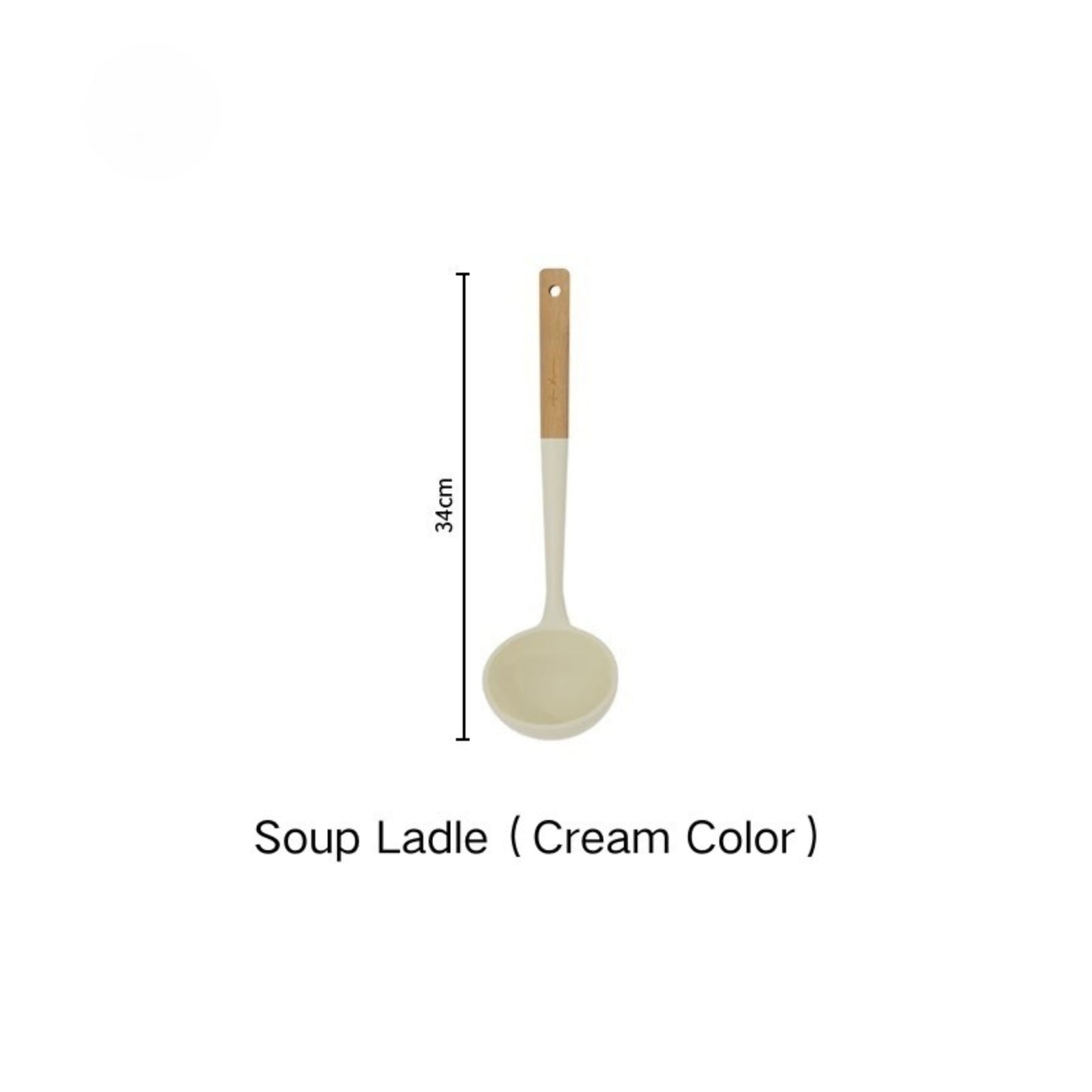 Silicone Kitchenware wooden handle
