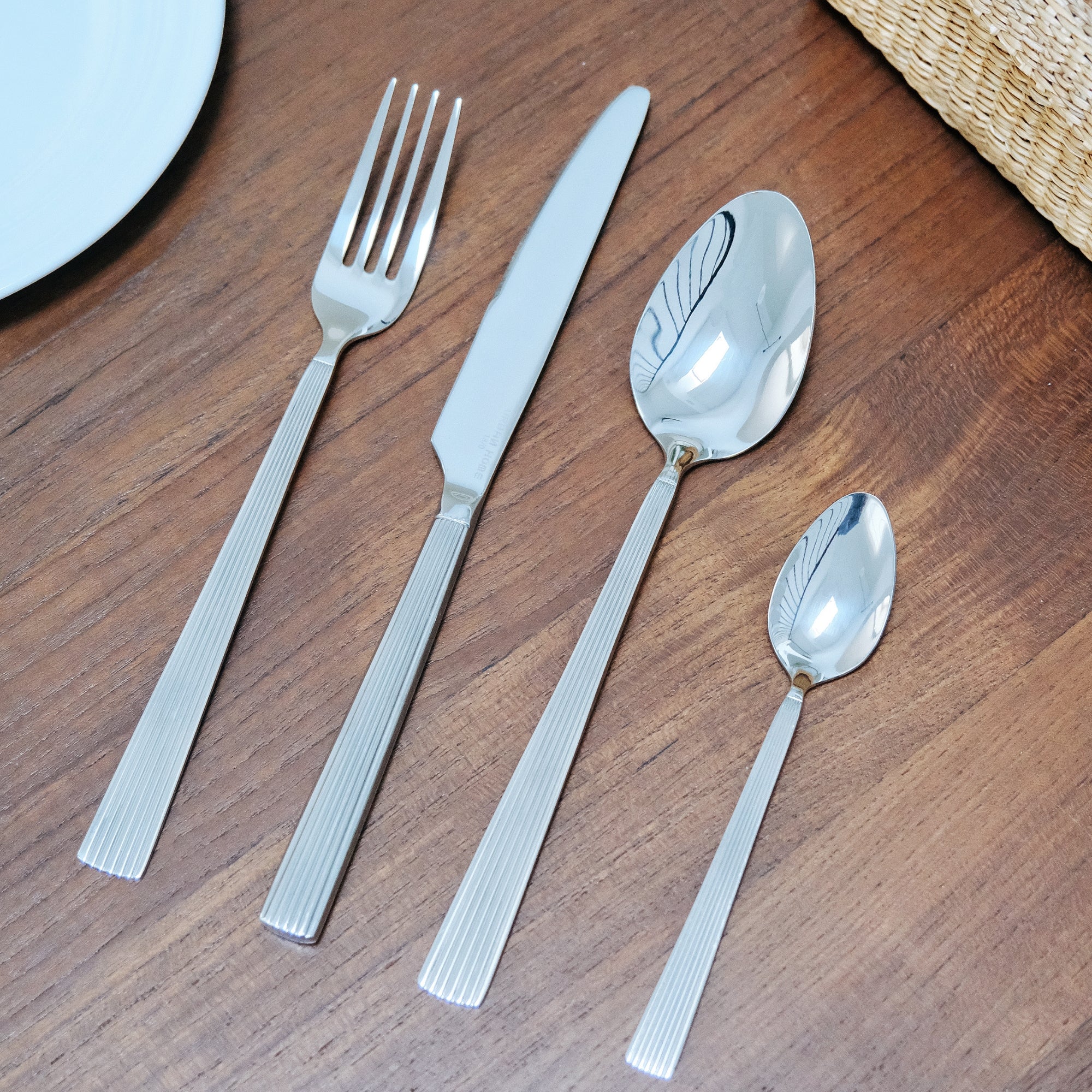 4-Piece Silver Cutlery Set