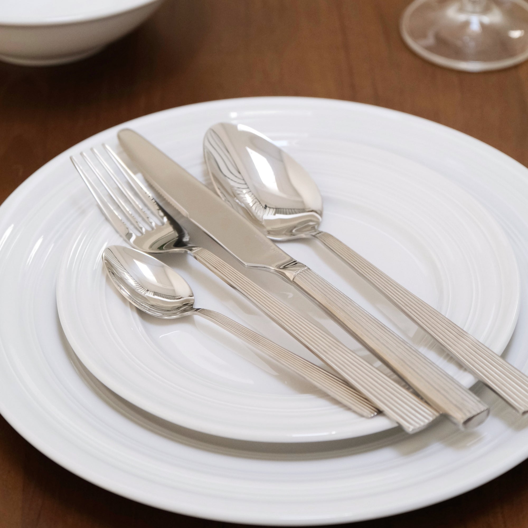 4-Piece Silver Cutlery Set