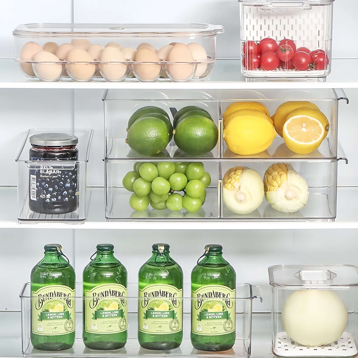 ubenkaku fridge containers stackable
