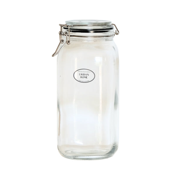 64 oz Tall Glass Jar with Lid