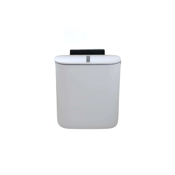 ubenkaku hanging kitchen dustbin with lid 9l