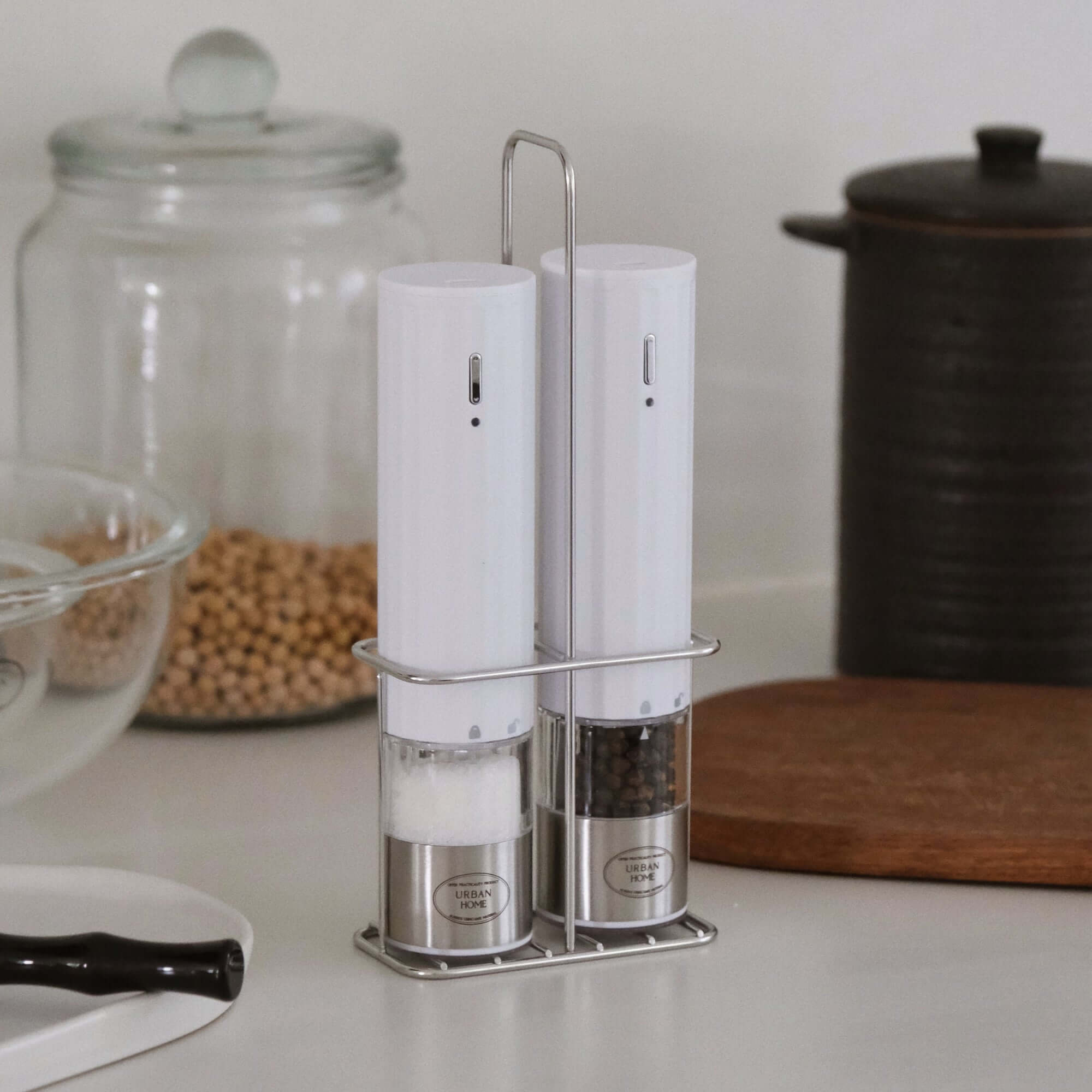 ubenkaku pepper mill with storage stand