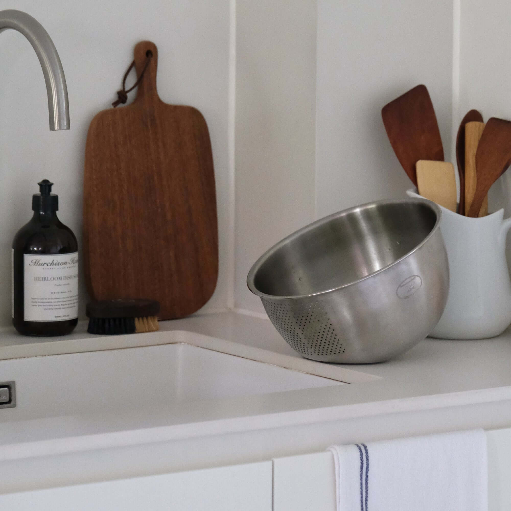 ubenkaku stainless steel draining basket