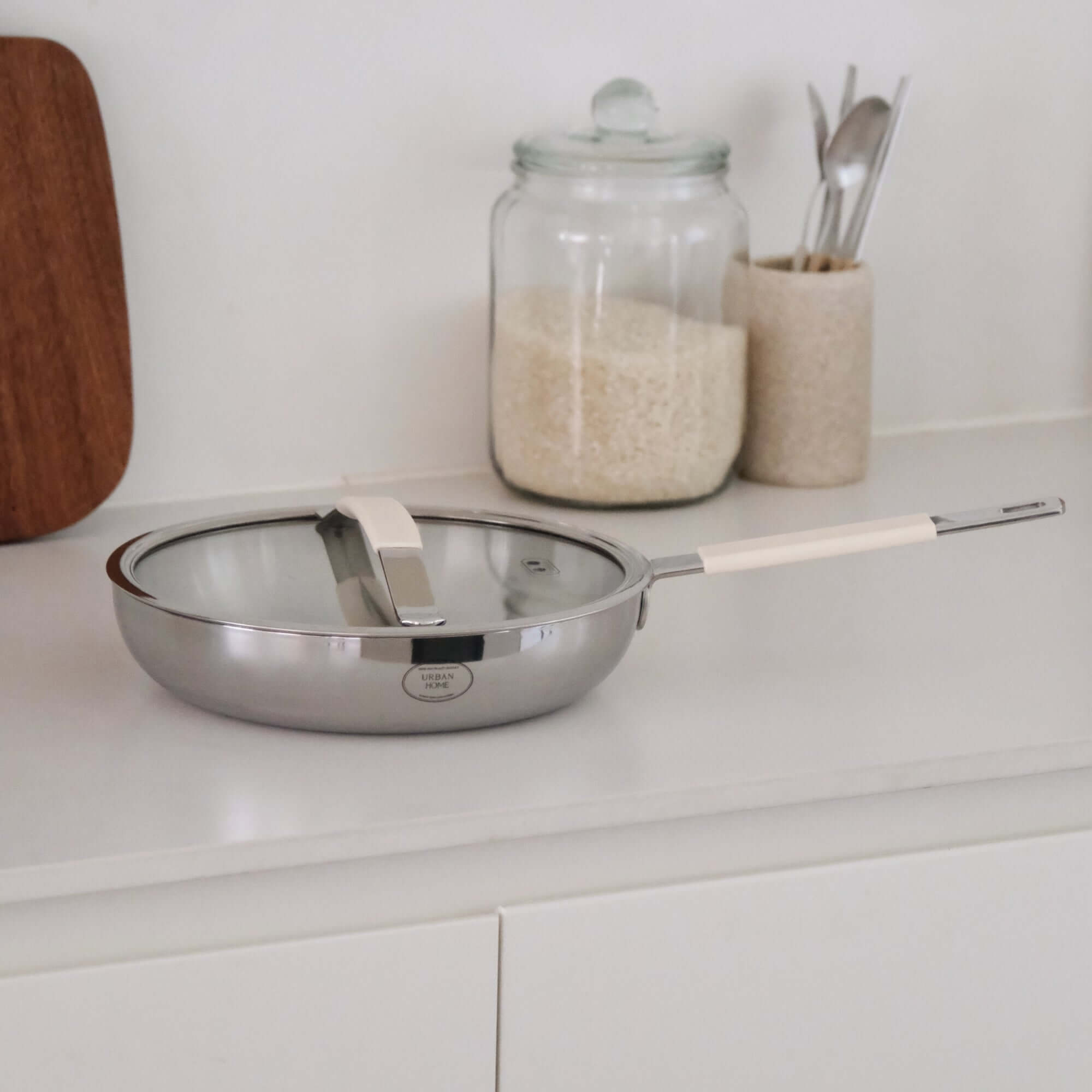 ubenkaku tri ply stainless steel frying pan